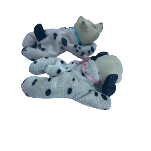 Puppy Surprise Jaxie the Dalmatian Mom Just Play Toy Dog Plush 2 Puppies - Picture 8 of 14